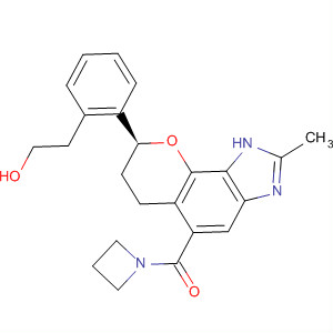 Methanone,1-azetidinyl[(8S)-1,6,7,8-tetrahydro-8-[2-(2-hydroxyethyl)phenyl]-2-methylpyrano[2,3-e]benzimidazol-5-yl]-