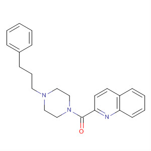 Methanone, [4-(3-phenylpropyl)-1-piperazinyl]-2-quinolinyl-