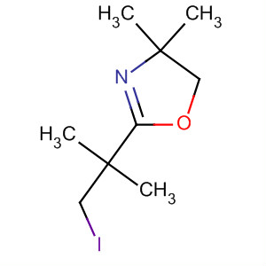 Oxazole, 4,5-dihydro-2-(2-iodo-1,1-dimethylethyl)-4,4-dimethyl-
