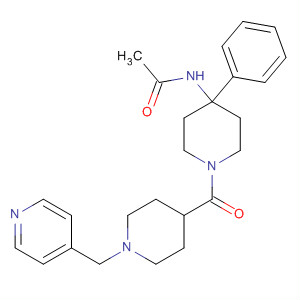 Acetamide,N-[4-phenyl-1-[[1-(4-pyridinylmethyl)-4-piperidinyl]carbonyl]-4-piperidinyl]-