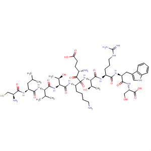 L-Serine,L-cysteinyl-L-leucyl-L-valyl-L-threonyl-L-a-glutamyl-L-lysyl-L-threonyl-L-arginyl-L-tryptophyl-