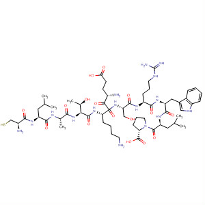 L-Proline,L-cysteinyl-L-leucyl-L-alanyl-L-threonyl-L-a-glutamyl-L-lysyl-L-seryl-L-arginyl-L-tryptophyl-L-leucyl-