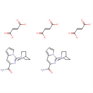 Pyrrolo[1,2-c]pyrimidine-3-carboxamide,N-(1R,3R,4S)-1-azabicyclo[2.2.1]hept-3-yl-, (2E)-2-butenedioate (2:3)