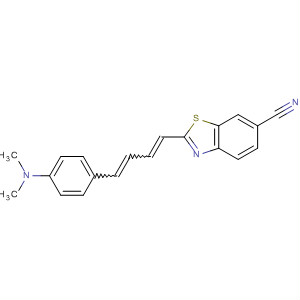6-Benzothiazolecarbonitrile,2-[4-[4-(dimethylamino)phenyl]-1,3-butadien-1-yl]-