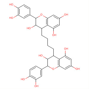 2H-1-Benzopyran-3,5,7-triol,4,4'-(1,4-butanediyl)bis[2-(3,4-dihydroxyphenyl)-3,4-dihydro-,(2R,2'R,3S,3'S,4S,4'S)-
