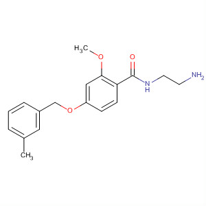 Benzamide, N-(2-aminoethyl)-2-methoxy-4-[(3-methylphenyl)methoxy]-