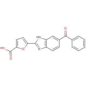 2-Furancarboxylic acid, 5-(6-benzoyl-1H-benzimidazol-2-yl)-