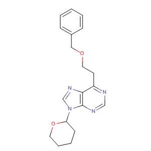 9H-Purine, 6-[2-(phenylmethoxy)ethyl]-9-(tetrahydro-2H-pyran-2-yl)-