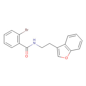 Benzamide, N-[2-(3-benzofuranyl)ethyl]-2-bromo-