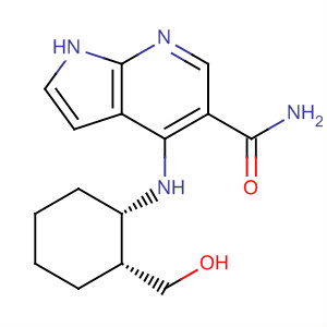 1H-Pyrrolo[2,3-b]pyridine-5-carboxamide,4-[[(1S,2R)-2-(hydroxymethyl)cyclohexyl]amino]-