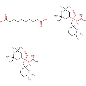 Decanedioic acid, 1,10-bis(2,2,6,6-tetramethyl-4-piperidinyl) esteracetate (1:2)