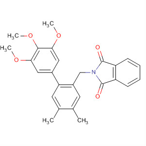 1H-Isoindole-1,3(2H)-dione,2-[(3',4',5'-trimethoxy-4,5-dimethyl[1,1'-biphenyl]-2-yl)methyl]-