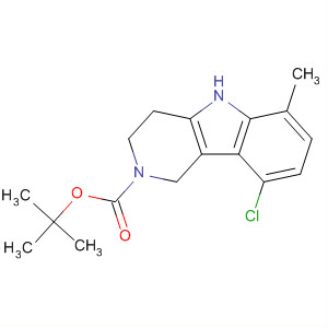2H-Pyrido[4,3-b]indole-2-carboxylic acid,9-chloro-1,3,4,5-tetrahydro-6-methyl-, 1,1-dimethylethyl ester