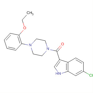Methanone, (6-chloro-1H-indol-3-yl)[4-(2-ethoxyphenyl)-1-piperazinyl]-