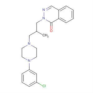1(2H)-Phthalazinone,2-[3-[4-(3-chlorophenyl)-1-piperazinyl]-2-methylpropyl]-