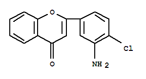 4H-1-BENZOPYRAN-4-ONE,2-(3-AMINO-4-CHLOROPHENYL)-