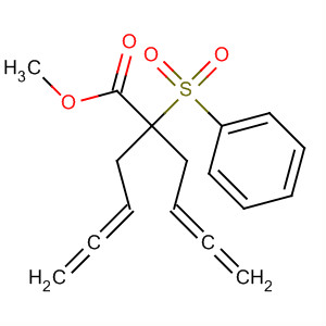 4,5-Hexadienoic acid, 2-(2,3-butadien-1-yl)-2-(phenylsulfonyl)-, methylester