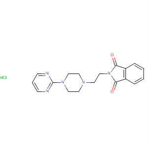 1H-Isoindole-1,3(2H)-dione,hexahydro-2-[2-[4-(2-pyrimidinyl)-1-piperazinyl]ethyl]-,monohydrochloride