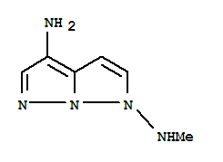 1H-Pyrazolo[1,5-b]pyrazole-1,4-diamine,  N1-methyl-