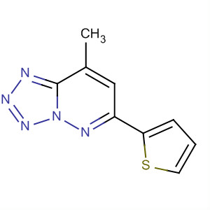 Tetrazolo[1,5-b]pyridazine, 8-methyl-6-(2-thienyl)-