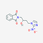 2-[2-hydroxy-4-(2-nitroimidazol-1-yl)butyl]isoindole-1,3-dione