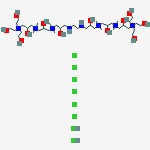 Tris(2-hydroxyethyl)-[2-hydroxy-3-[[2-hydroxy-3-[[2-hydroxy-3-[2-[[2-hydroxy-3-[[2-hydroxy-3-[[2-hydroxy-3-[tris(2-hydroxyethyl)azaniumyl]propyl]-dimethylazaniumyl]propyl]-dimethylazaniumyl]propyl]amino]ethylamino]propyl]-dimethylazaniumyl]propyl]-dimethy