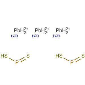 Phosphorotetrathioic acid, lead(2+) salt (2:3)