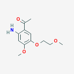 Ethanone,1-[2-amino-4-methoxy-5-(2-methoxyethoxy)phenyl]-