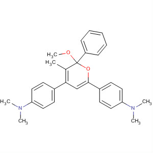 Benzenamine,4,4'-(2-methoxy-3-methyl-2-phenyl-2H-pyran-4,6-diyl)bis[N,N-dimethyl-