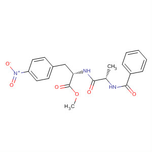 L-Phenylalanine, N-(N-benzoyl-L-alanyl)-4-nitro-, methyl ester
