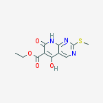 ethyl 5-hydroxy-2-(methylthio)-7-oxo-7,8-dihydropyrido[2,3-d]pyrimidine-6-carboxylate