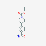 1-N-BOC-4-(4-METHYLCARBAMOYLPHENYL)PIPERIDINE