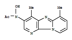 3-N-acetylhydroxyamino-4,6-dimethyldipyrido(1,2-a-3,2-d)imidazole
