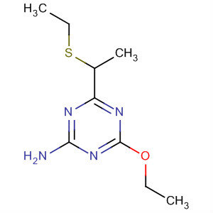 1,3,5-Triazin-2-amine, 4-ethoxy-6-[1-(ethylthio)ethyl]-