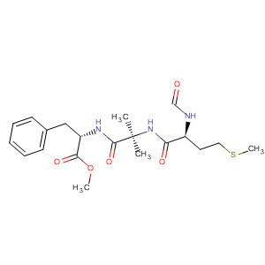 L-Phenylalanine, N-[N-(N-formyl-L-methionyl)-2-methylalanyl]-, methylester