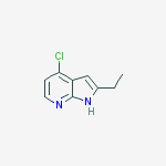 1H-Pyrrolo[2,3-b]pyridine, 4-chloro-2-ethyl-