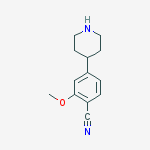 2-METHOXY-4-PIPERIDIN-4-YL-BENZONITRILE