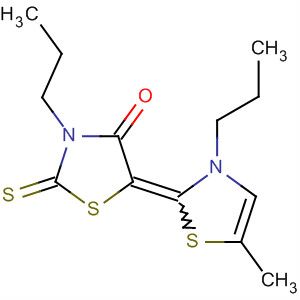 4-Thiazolidinone,5-(5-methyl-3-propyl-2(3H)-thiazolylidene)-3-propyl-2-thioxo-