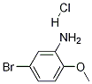 5-BROMO-2-METHOXYANILINE HCL molecular structure