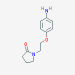 1-[2-(4-aminophenoxy)ethyl]pyrrolidin-2-one