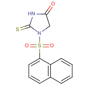 4-Imidazolidinone, 1-(1-naphthalenylsulfonyl)-2-thioxo-