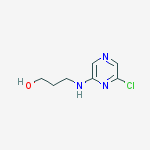 3-(6-chloropyrazin-2-ylamino)propan-1-ol