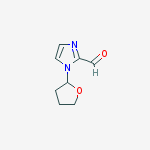 1-(tetrahydrofuran-2-yl)-1H-imidazole-2-carbaldehyde