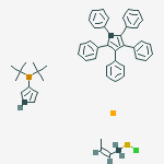 CHLORO(CROTYL)[1,2,3,4,5-PENTAPHENYL-1'-(DI-TERT-BUTYLPHOSPHINO)FERROCENE]PALLADIUM(II)