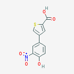 4-(4-hydroxy-3-nitrophenyl)thiophene-2-carboxylic Acid
