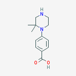 4-(2,2-dimethylpiperazin-1-yl)benzoic acid