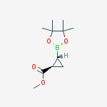 Methyl (1r,2r)-2-(4,4,5,5-tetramethyl-1,3,2-dioxaborolan-2-yl)cyclopropane-1-carboxylate