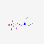 Potassium [3-(diethylamino)-1-propen-2-yl](trifluoro)borate(1-) molecular structure