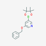 3-(Benzyloxy)-5-(4,4,5,5-tetramethyl-1,3,2-dioxaborolan-2-yl)pyridine