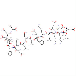 L-Threonine,L-a-glutamyl-L-leucyl-L-a-aspartyl-L-lysyl-L-a-glutamyl-L-lysyl-L-leucyl-L-lysyl-L-a-aspartyl-L-phenylalanyl-L-valyl-L-asparaginyl-L-leucyl-L-a-aspartyl-L-leucyl-L-a-glutamyl-L-phenylalanyl-L-valyl-L-asparaginyl-